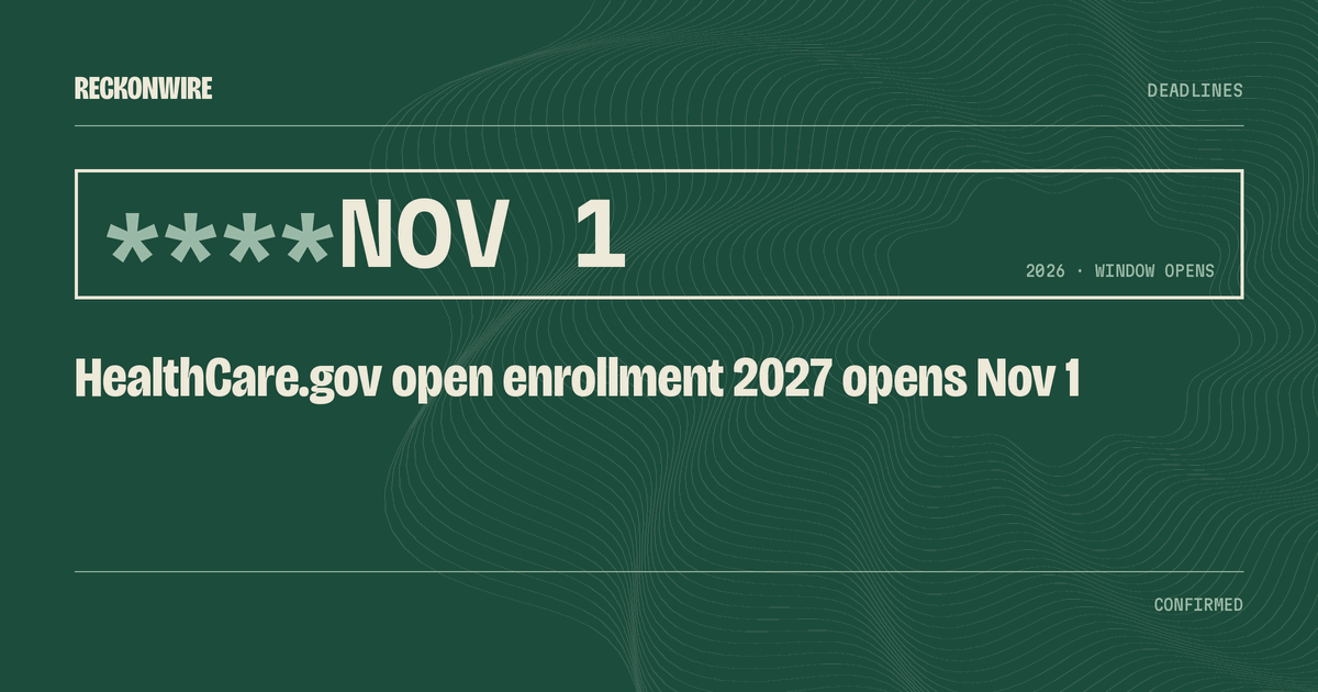 NOV 1 — 2026 · window opens