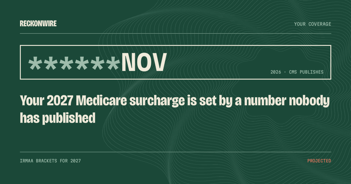 NOV — 2026 · CMS publishes